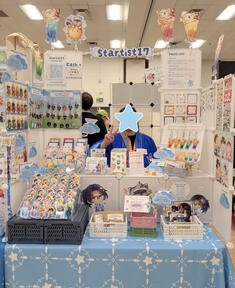 happy cute mart Booth (June 14, 2025); 4ft Display